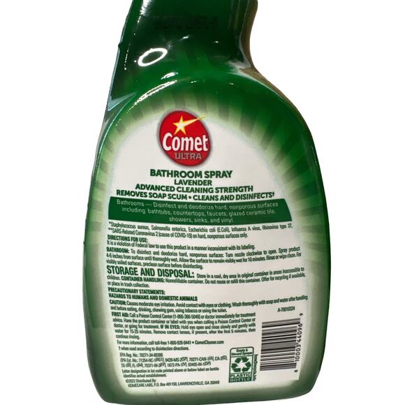Comet Ultra‎ Bathroom Spray Lavender-2 Pack - Picture 2 of 4